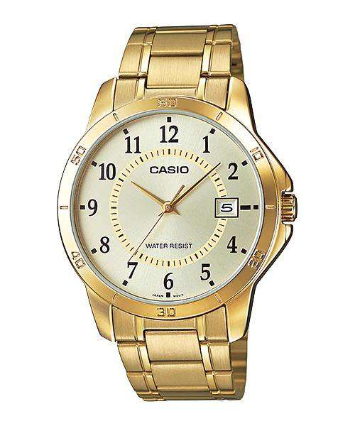 Casio MTP-V004G-9B Gold Stainless Watch for Men-Watch Portal Philippines