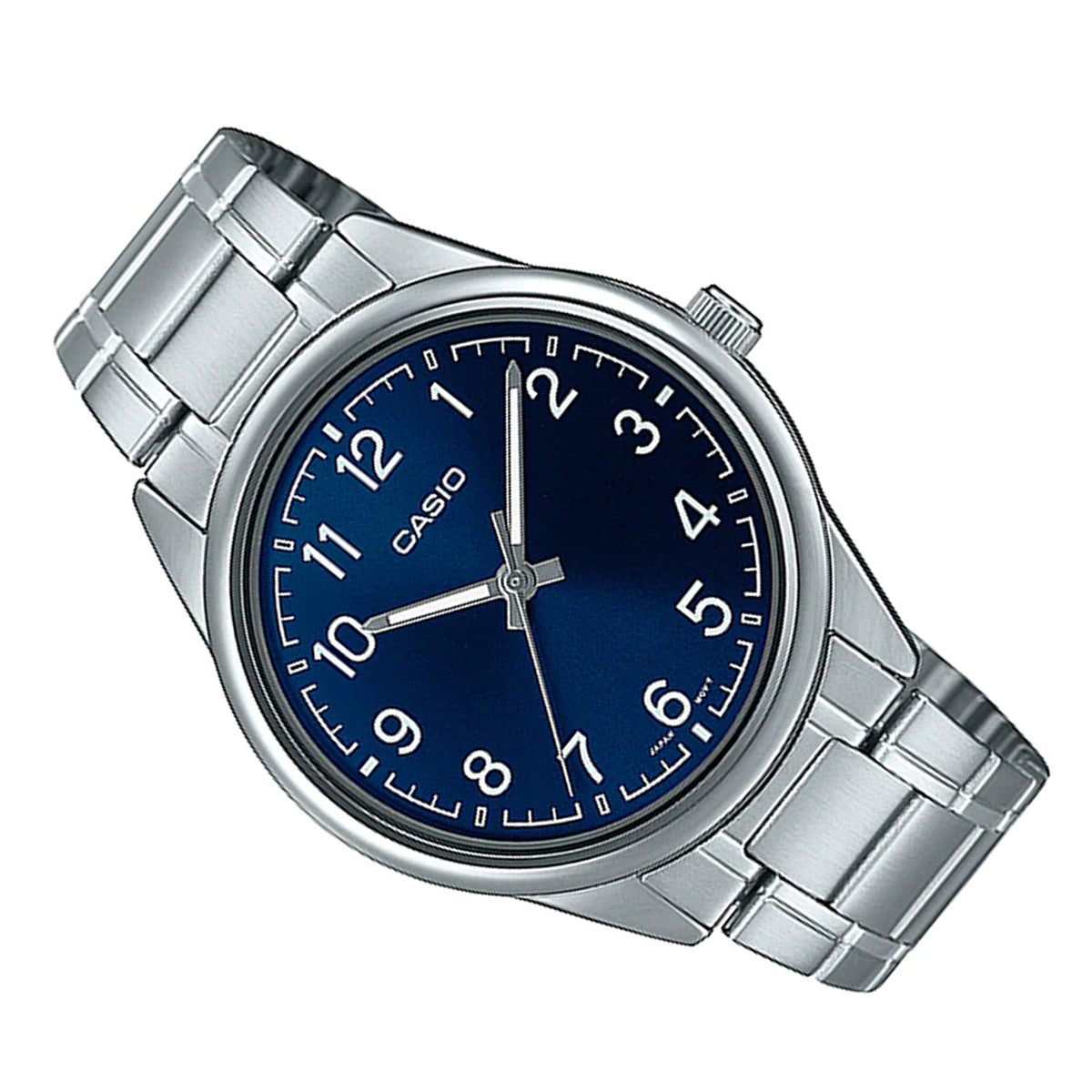 Casio MTP-V005D-2B4 Silver Stainless Watch for Men-Watch Portal Philippines