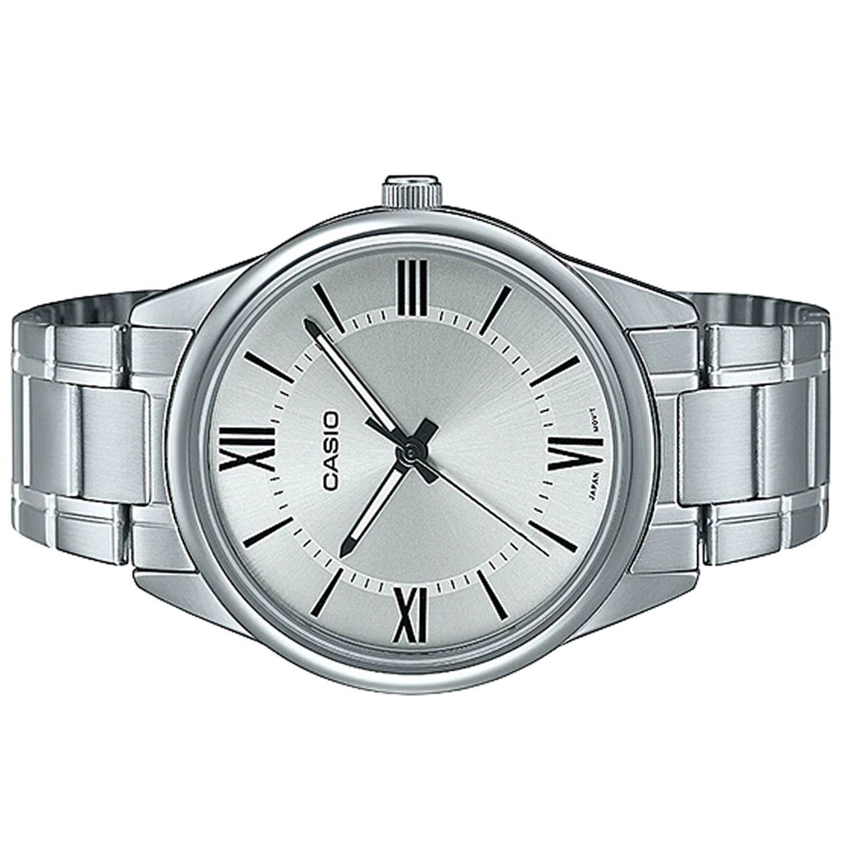 Casio MTP-V005D-7B5 Silver Stainless Strap Watch for Men-Watch Portal Philippines