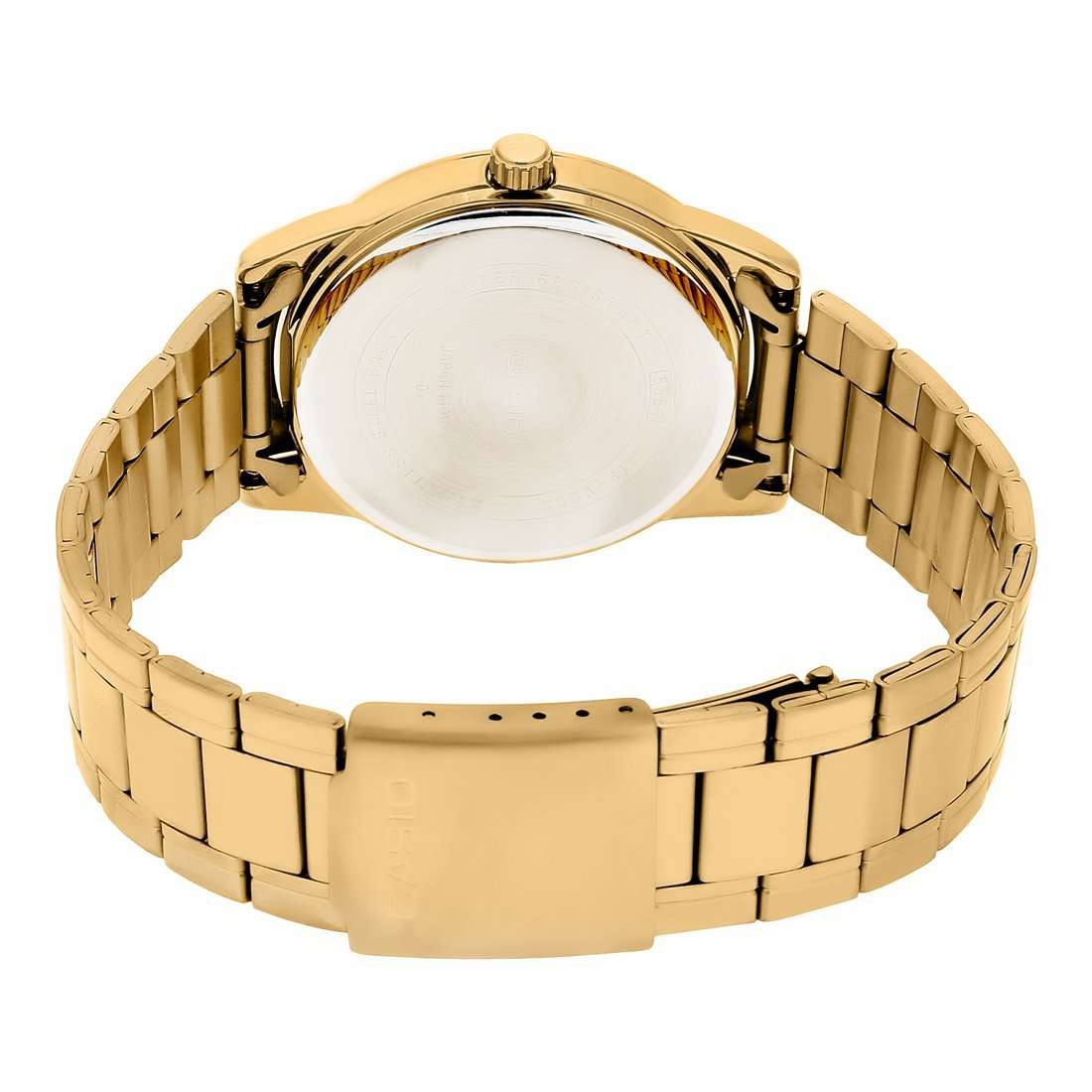 Casio MTP-V005G-1B Gold Stainless Watch for Men-Watch Portal Philippines