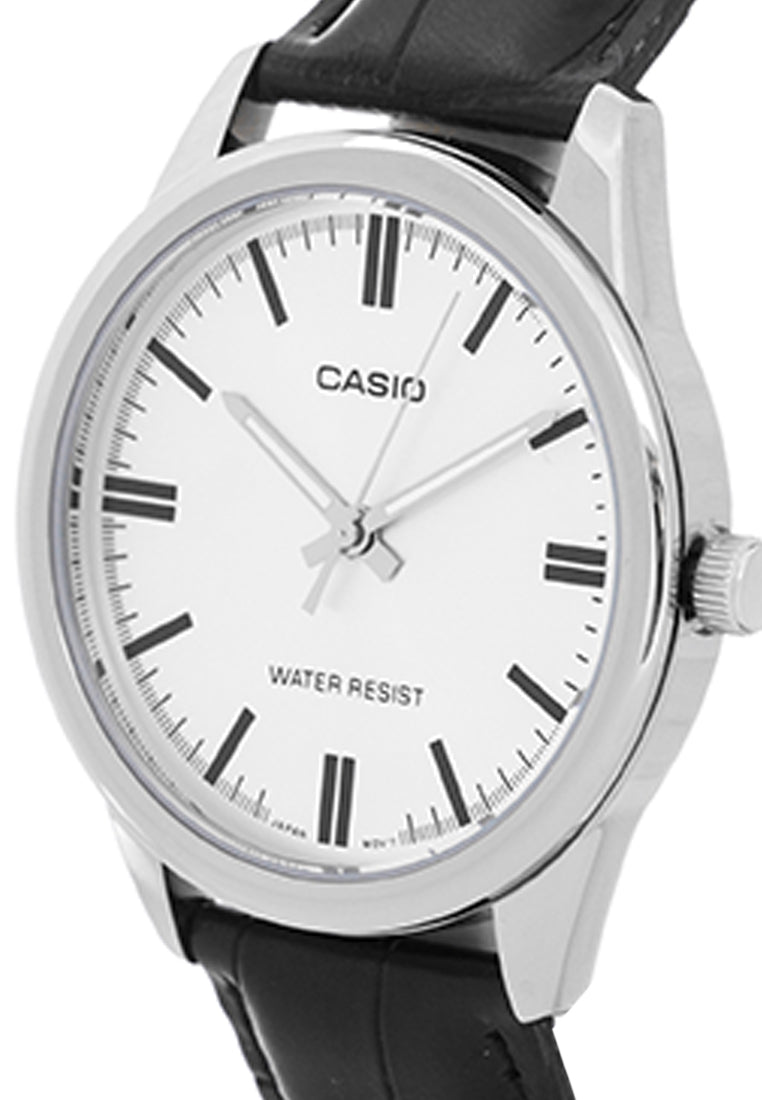 Casio MTP-V005L-7A Analog Leather Strap Watch For Men-Watch Portal Philippines