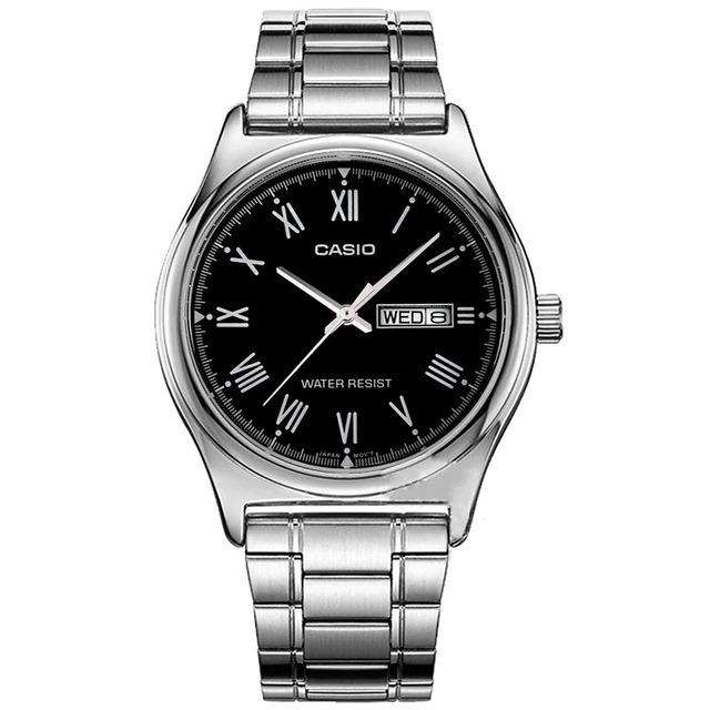 Casio MTP-V006D-1B Silver Stainless Watch for Men-Watch Portal Philippines