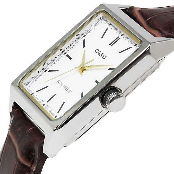 Casio MTP-V007L-7E2 Brown Leather Watch for Men-Watch Portal Philippines