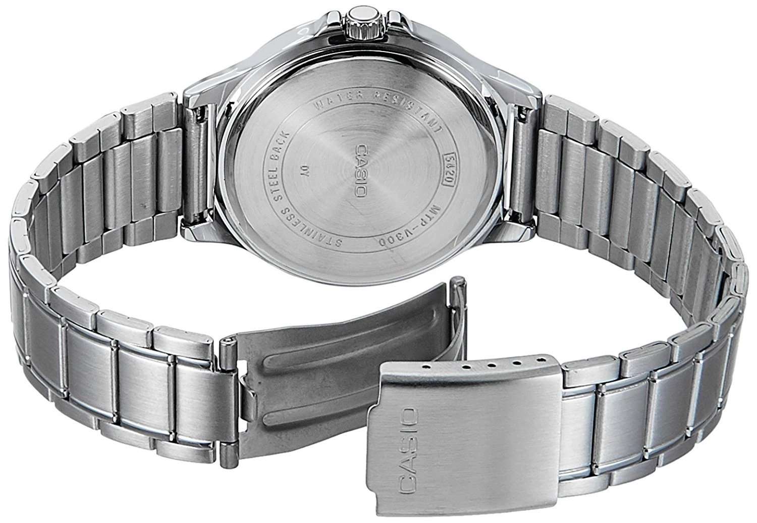 Casio MTP-V300D-7A Silver Stainless Watch for Men-Watch Portal Philippines
