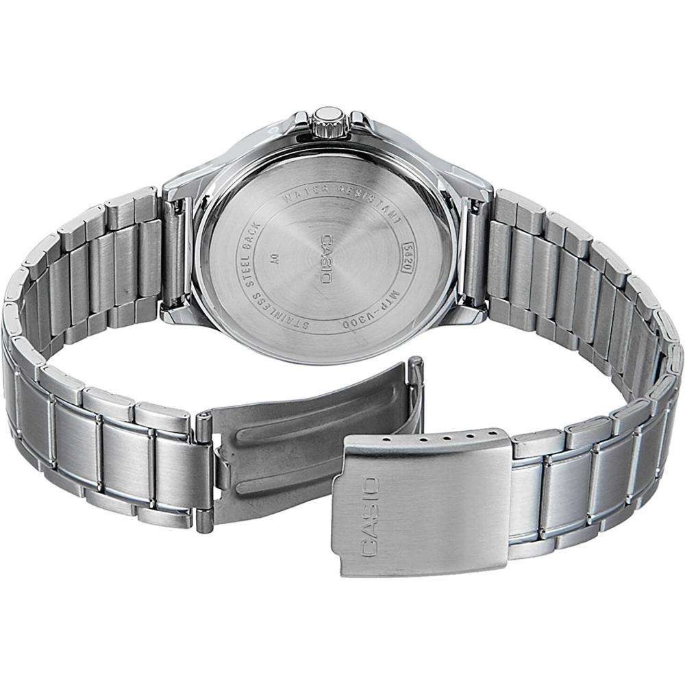 Casio MTP-V300D-7A2 Silver Stainless Watch for Men-Watch Portal Philippines