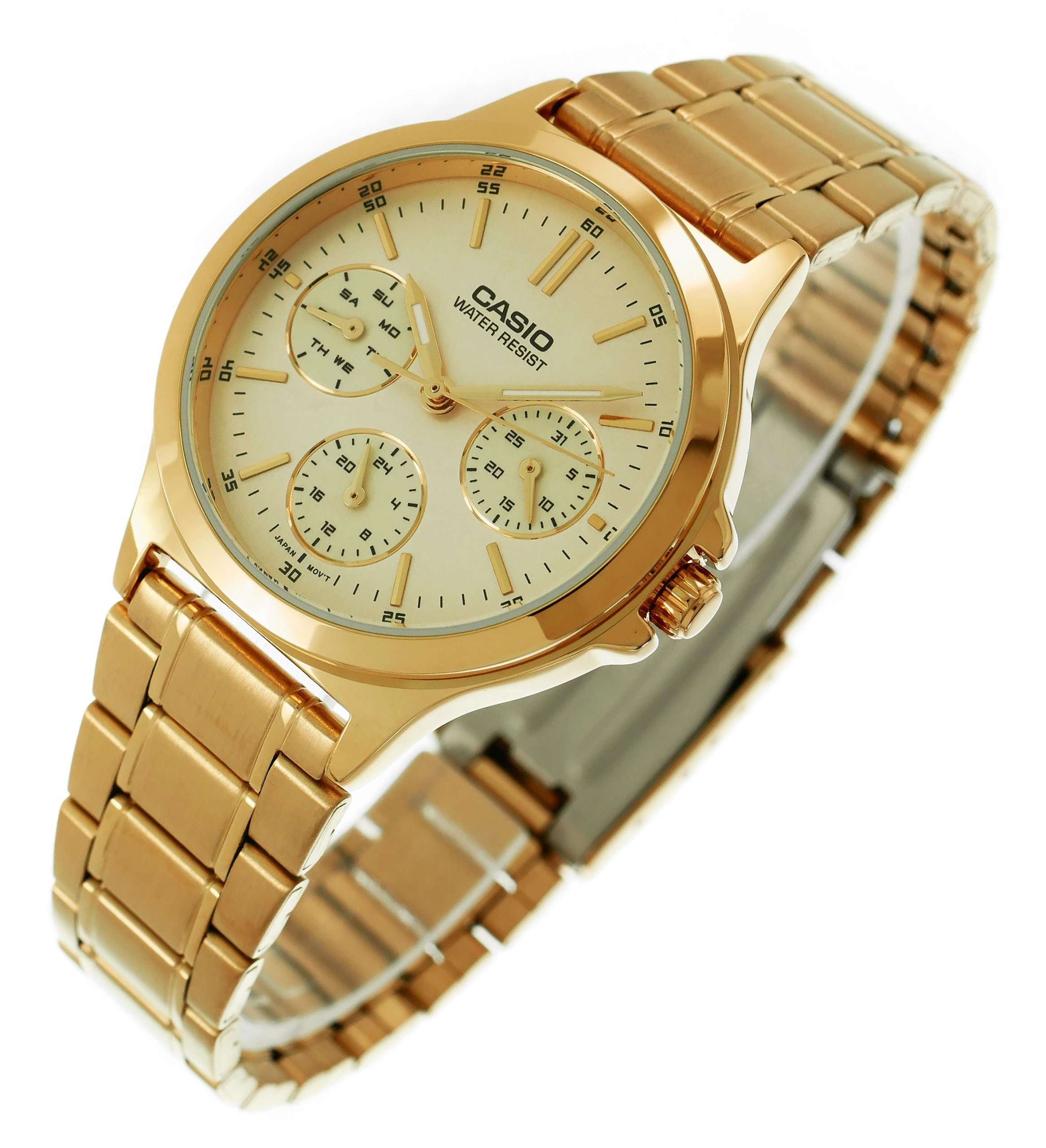 Casio MTP-V300G-9AUDF Gold Stainless Watch for Men-Watch Portal Philippines