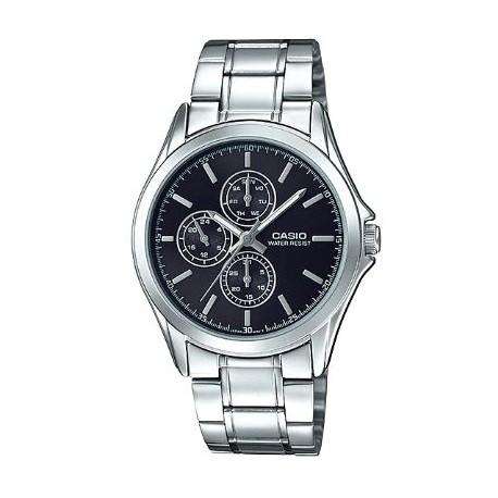 Casio MTP-V302D-1A Silver Stainless Watch for Men-Watch Portal Philippines