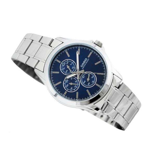 Casio MTP-V302D-2A Silver Stainless Watch for Men-Watch Portal Philippines