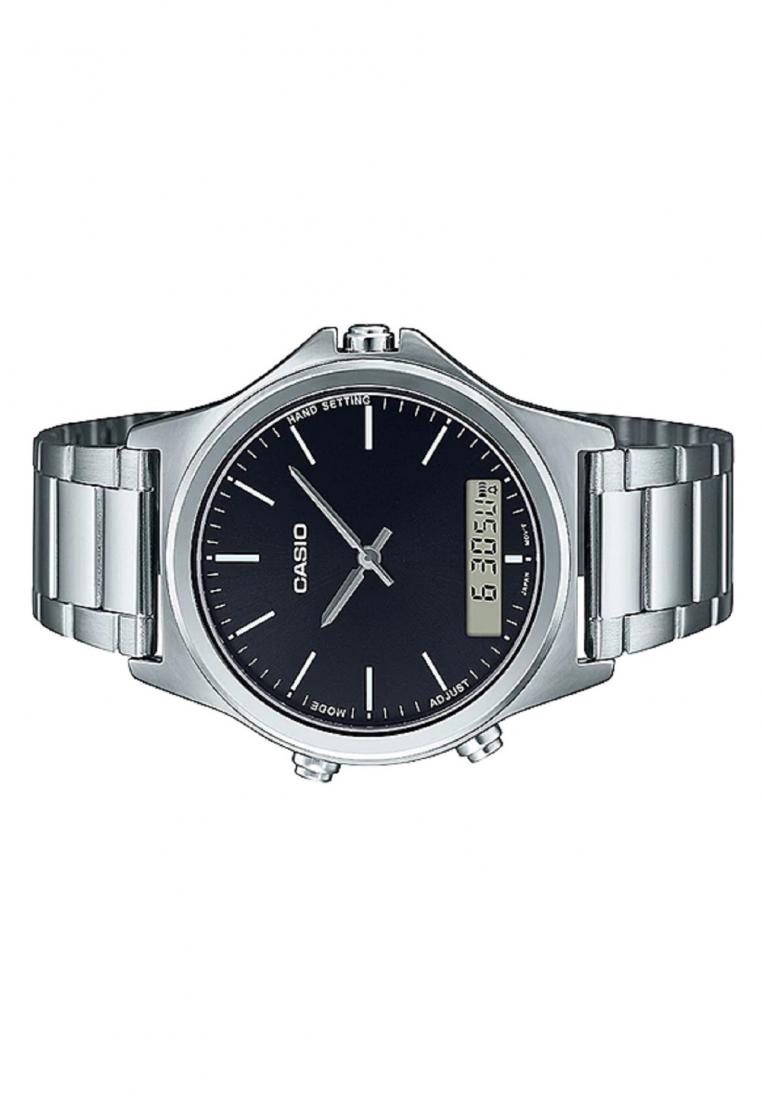 Casio MTP-VC01D-1E Digital Analog Stainless Steel Strap Watch For Men-Watch Portal Philippines