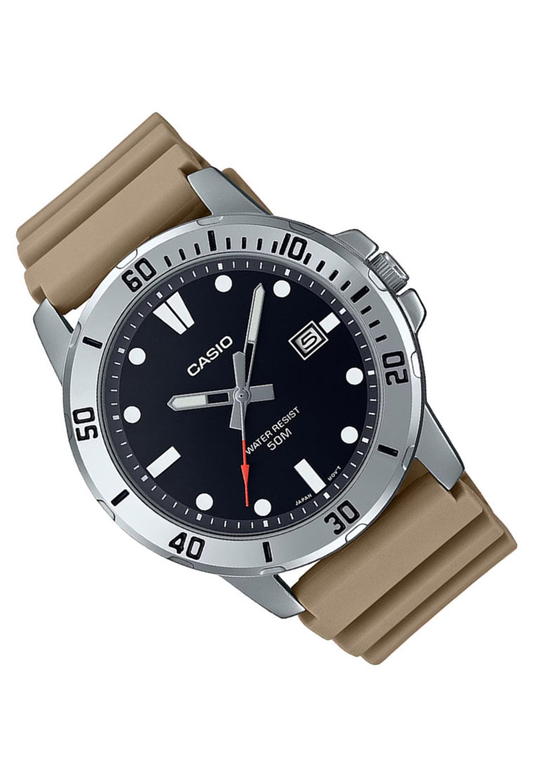 Casio MTP-VD01-5E Analog Rubber Strap Watch For Men-Watch Portal Philippines