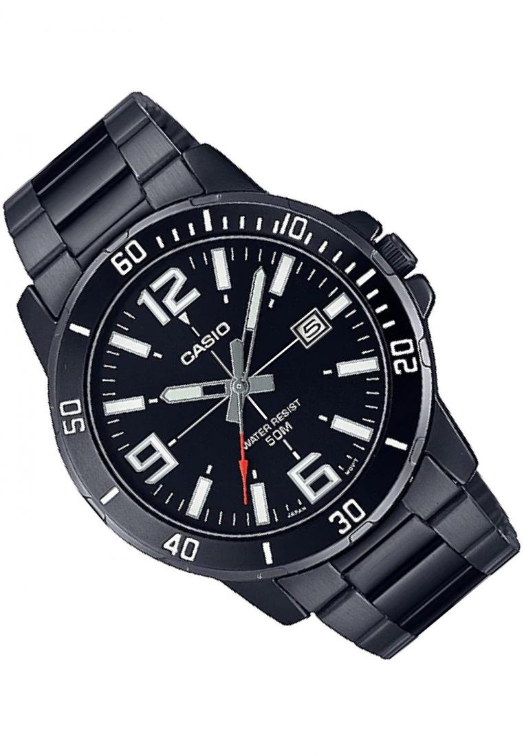 Casio MTP-VD01B-1B Analog Stainless Steel Strap Watch For Men-Watch Portal Philippines
