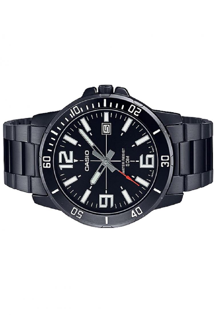 Casio MTP-VD01B-1B Analog Stainless Steel Strap Watch For Men-Watch Portal Philippines