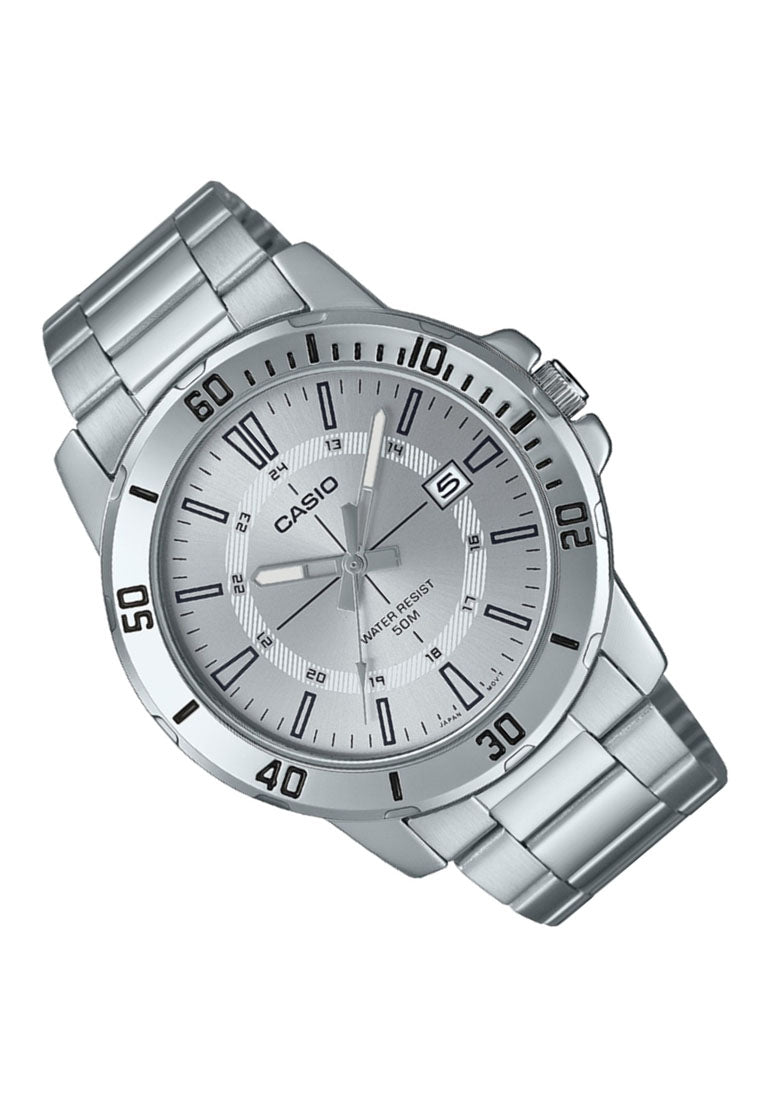 Casio MTP-VD01D-7C Analog Stainless Steel Strap Watch For Men-Watch Portal Philippines