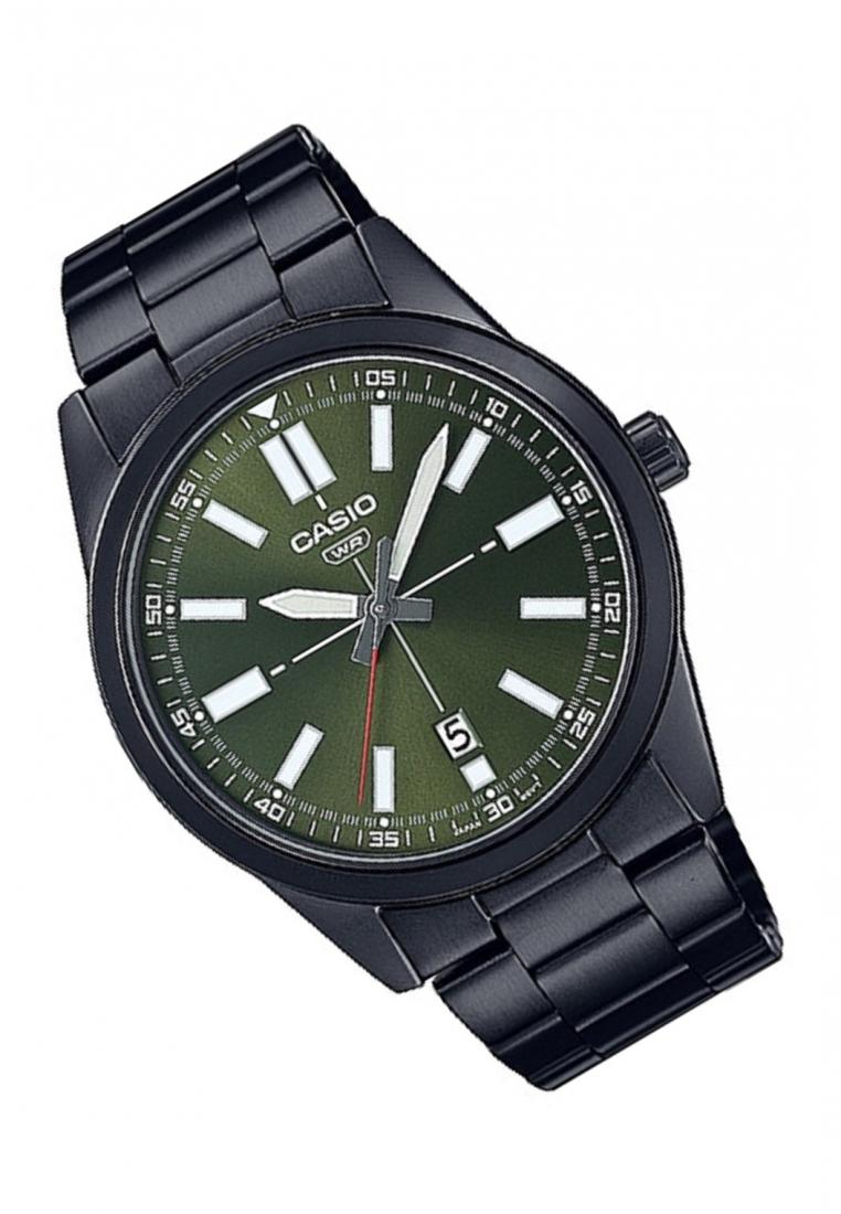 Casio MTP-VD02B-3E Analog Stainless Steel Strap Watch For Men-Watch Portal Philippines