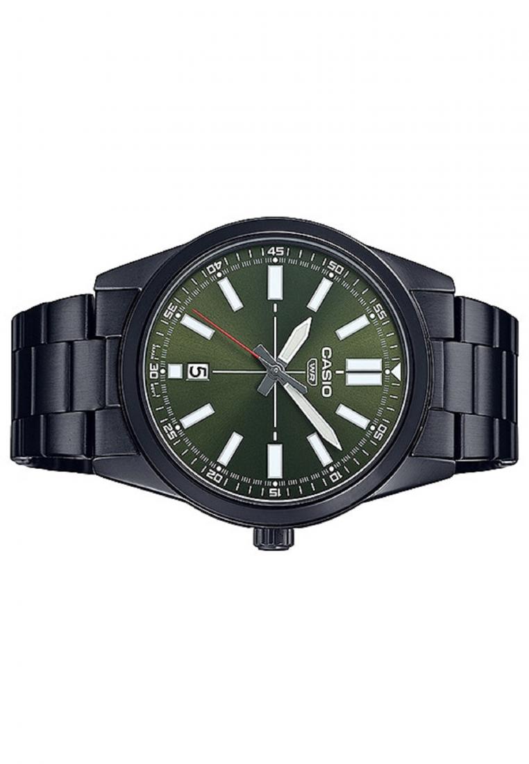 Casio MTP-VD02B-3E Analog Stainless Steel Strap Watch For Men-Watch Portal Philippines