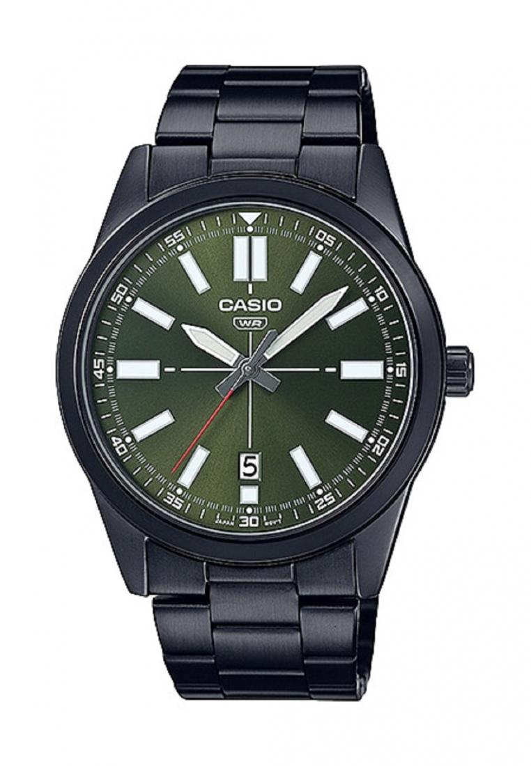 Casio MTP-VD02B-3E Analog Stainless Steel Strap Watch For Men-Watch Portal Philippines