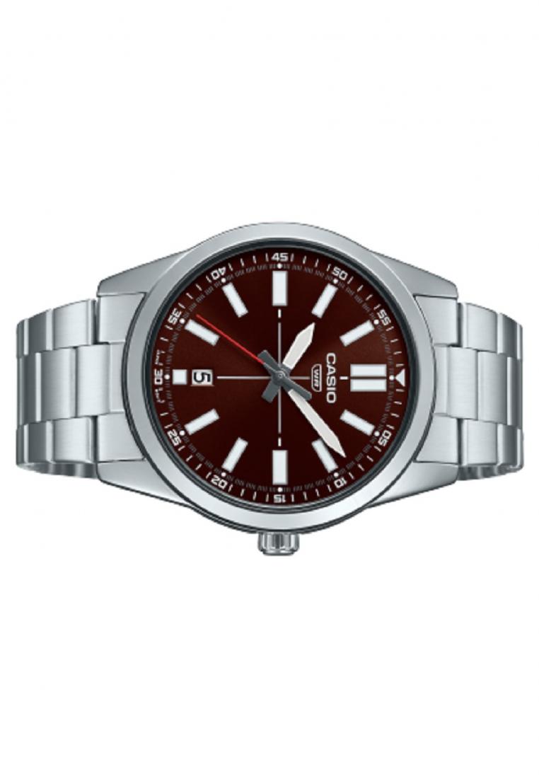 Casio MTP-VD02D-5E Analog Stainless Steel Strap Watch For Men-Watch Portal Philippines