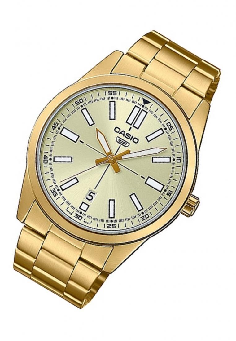 Casio MTP-VD02G-9E Analog Stainless Steel Strap Watch For Men-Watch Portal Philippines
