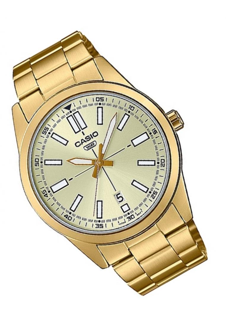 Casio MTP-VD02G-9E Analog Stainless Steel Strap Watch For Men-Watch Portal Philippines
