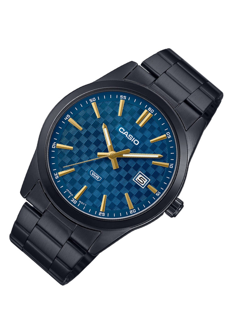 Casio MTP-VD03B-2A Analog Stainless Steel Strap Watch For Men-Watch Portal Philippines