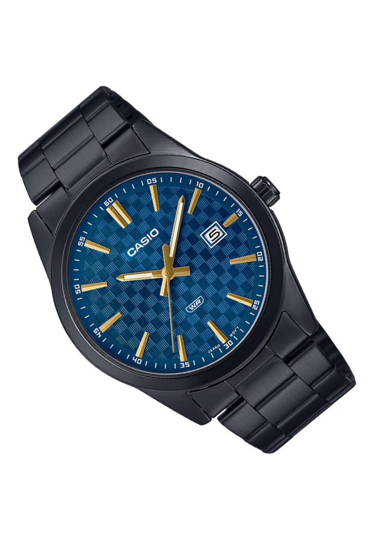 Casio MTP-VD03B-2A Analog Stainless Steel Strap Watch For Men-Watch Portal Philippines