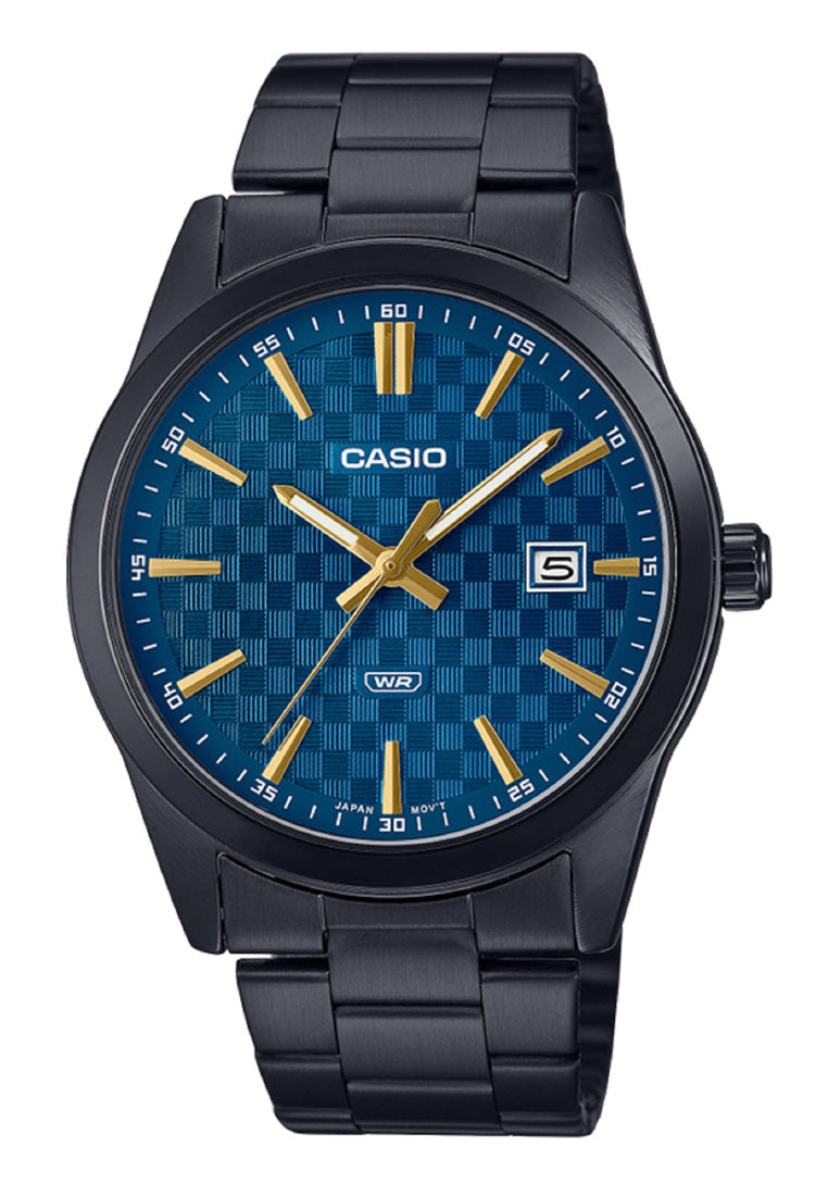 Casio MTP-VD03B-2A Analog Stainless Steel Strap Watch For Men-Watch Portal Philippines