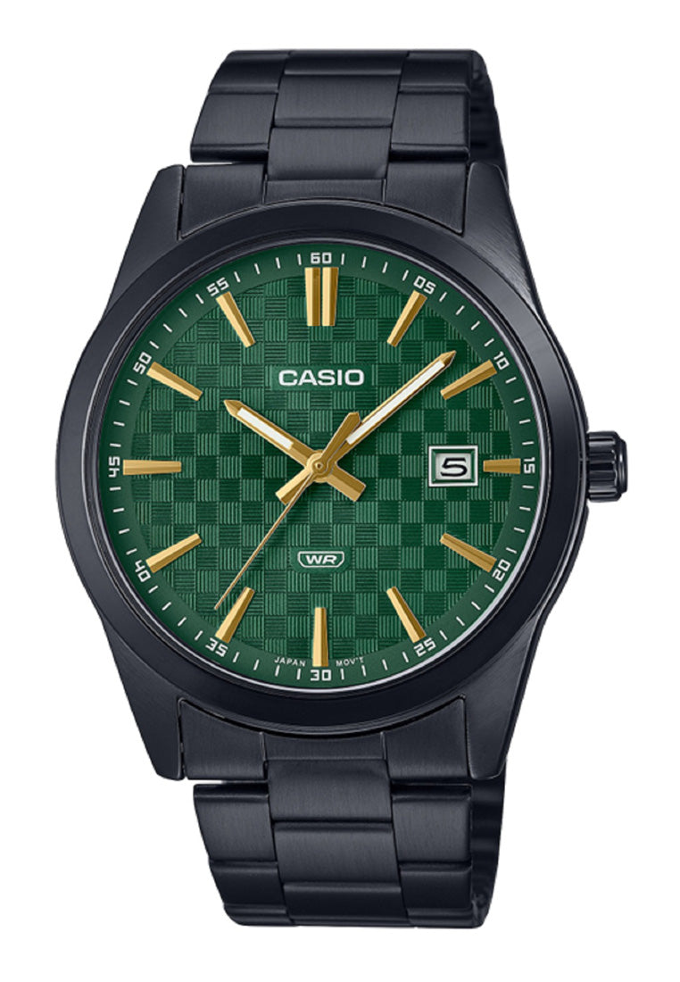 Casio MTP-VD03B-3A Analog Stainless Steel Strap Watch For Men-Watch Portal Philippines