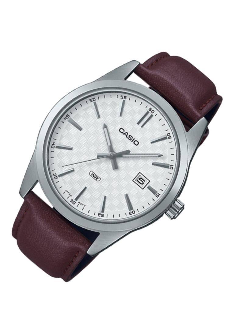 Casio MTP-VD03L-5A Analog Leather Strap Watch For Men-Watch Portal Philippines