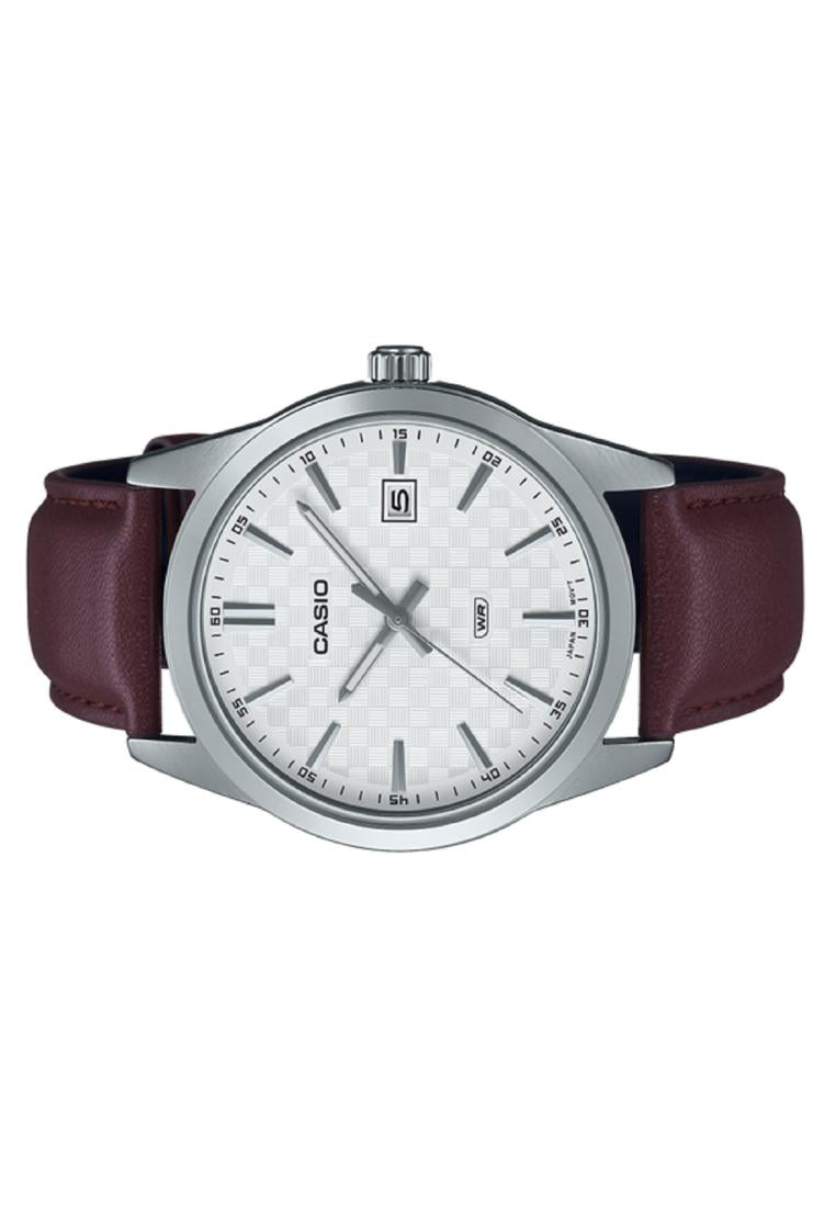Casio MTP-VD03L-5A Analog Leather Strap Watch For Men-Watch Portal Philippines