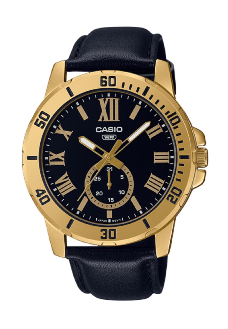 Casio MTP-VD200GL-1B Analog Stainless Steel Strap Watch For Men-Watch Portal Philippines