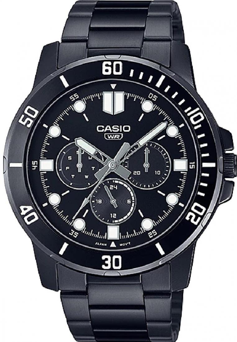 Casio MTP-VD300B-1E Analog Stainless Steel Strap Watch For Men-Watch Portal Philippines