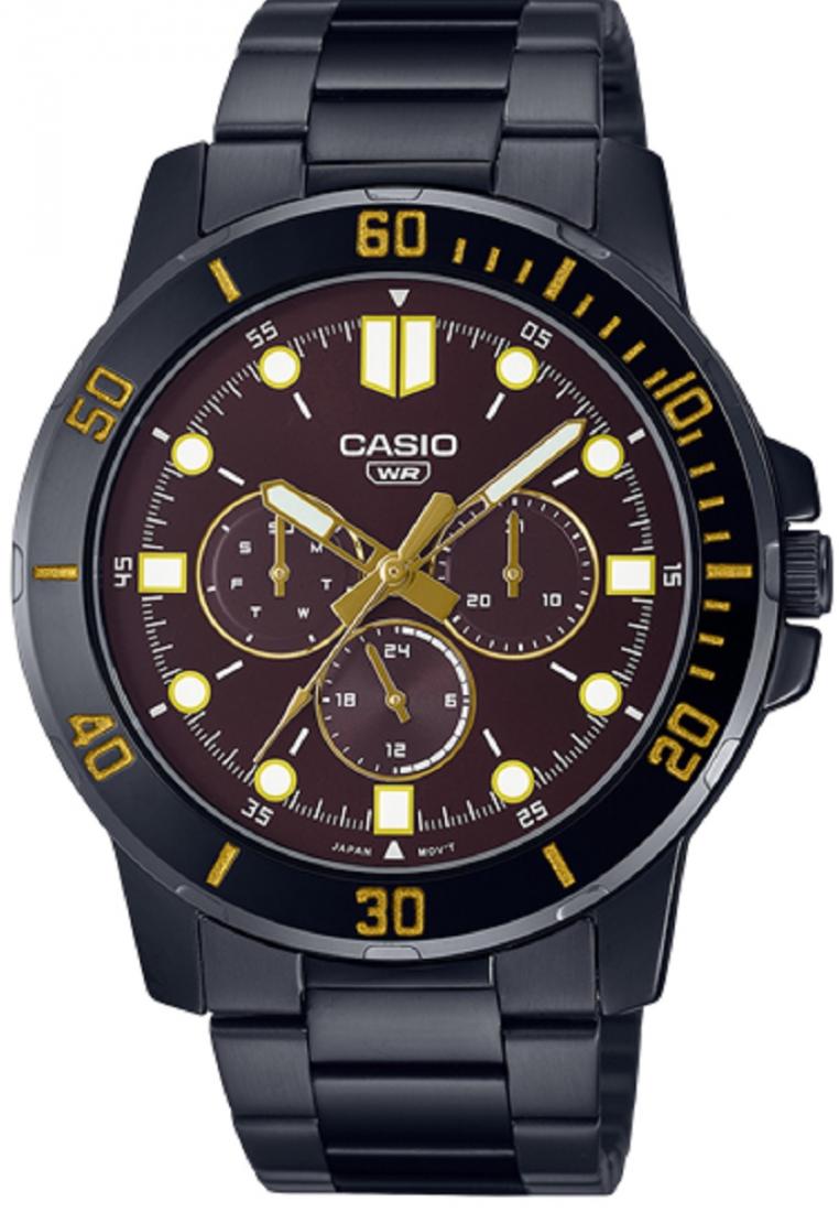 Casio MTP-VD300B-5E Analog Stainless Steel Strap Watch For Men-Watch Portal Philippines