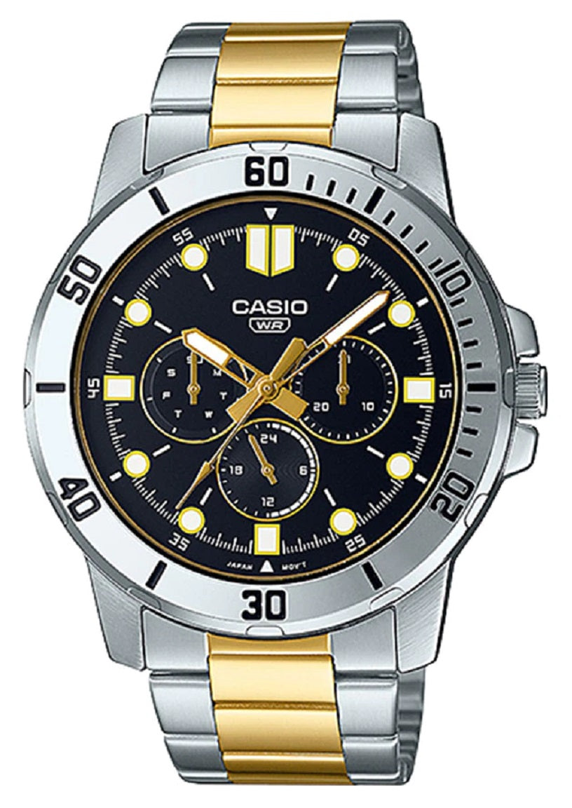 Casio MTP-VD300SG-1E Analog Stainless Steel Strap Watch For Men-Watch Portal Philippines