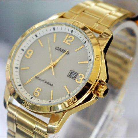 Casio MTP-VS02G-9A Gold Plated Watch for Men-Watch Portal Philippines