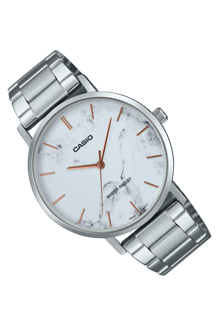 Casio MTP-VT01DM-7A Analog Stainless Steel Watch for Men-Watch Portal Philippines