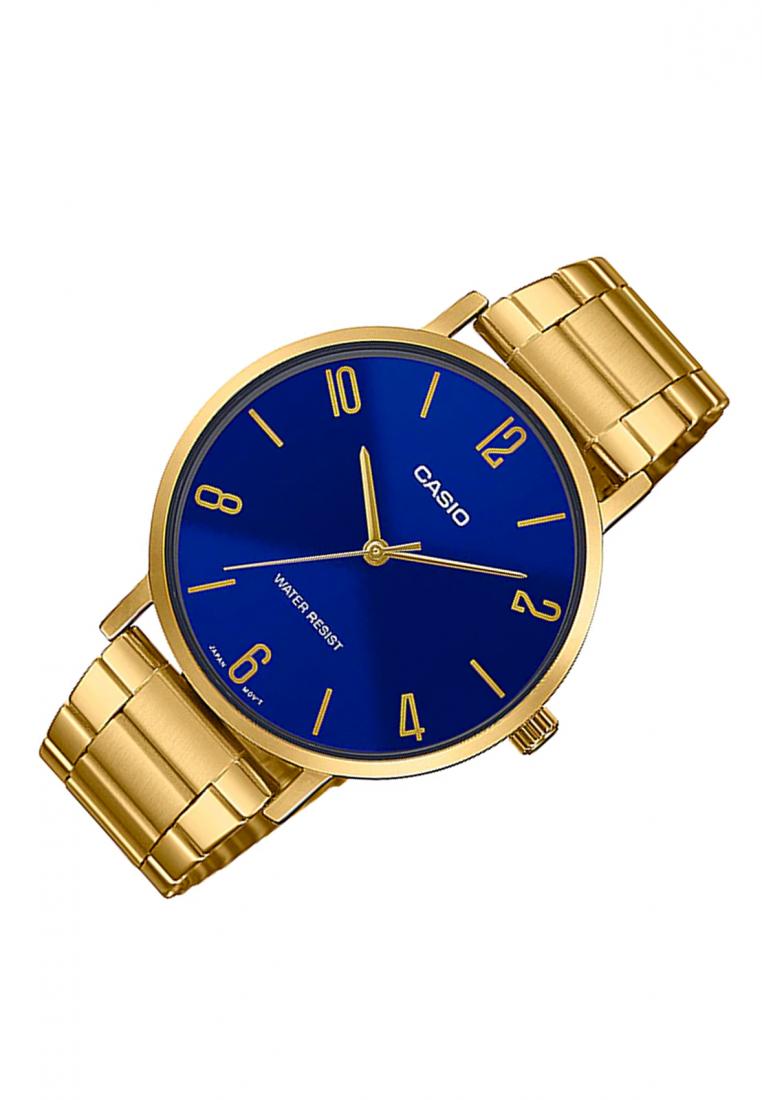 Casio MTP-VT01G-2B2 Analog Stainless Steel Strap Watch For Men-Watch Portal Philippines