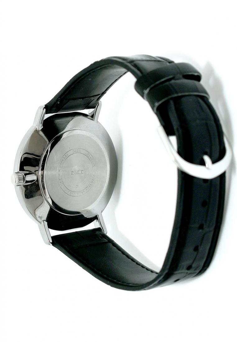 Casio MTP-VT01L-1B2 Analog Leather Strap Watch For Men-Watch Portal Philippines