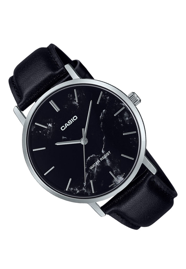 Casio MTP-VT01LM-1A Analog Leather Watch for Men-Watch Portal Philippines