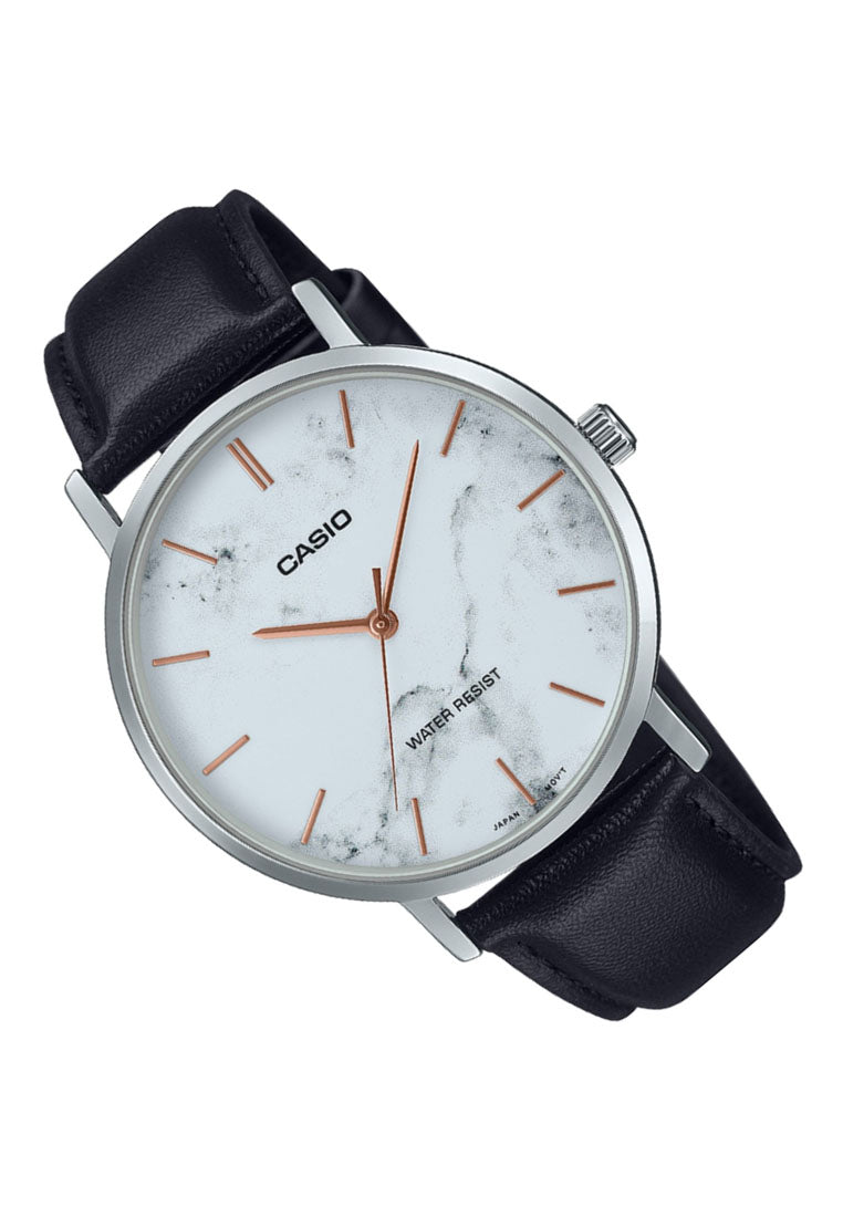 Casio MTP-VT01LM-7A Analog Leather Watch for Men-Watch Portal Philippines