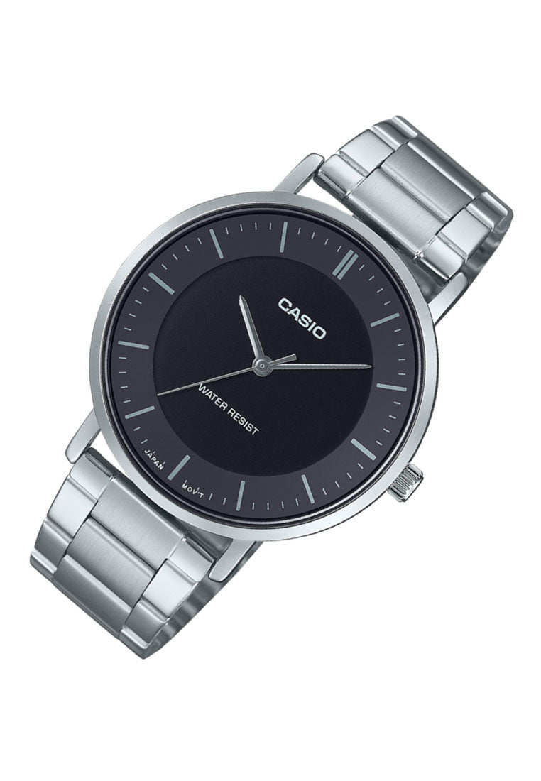 Casio MTP-VT04D-1E Analog Stainless Steel Band Watch For Men-Watch Portal Philippines