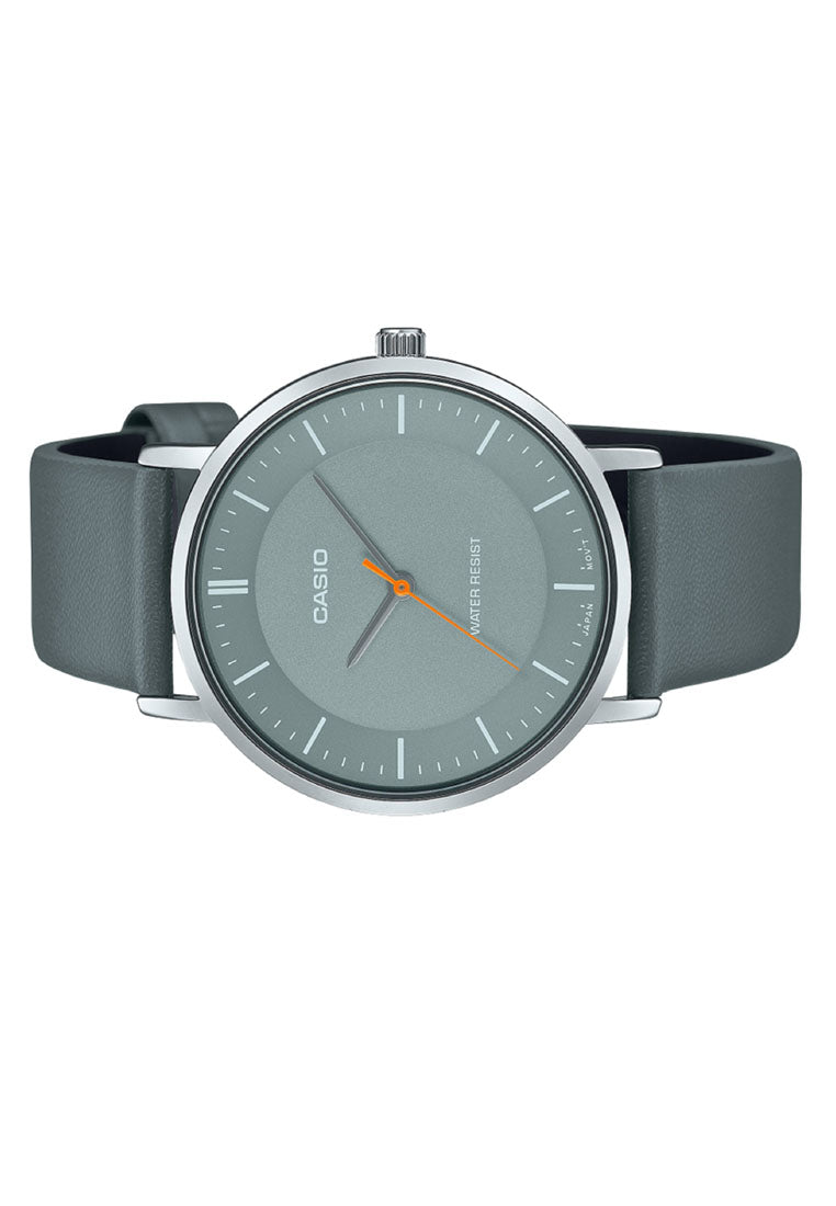 Casio MTP-VT04L-8E Analog Leather Band Watch For Men-Watch Portal Philippines