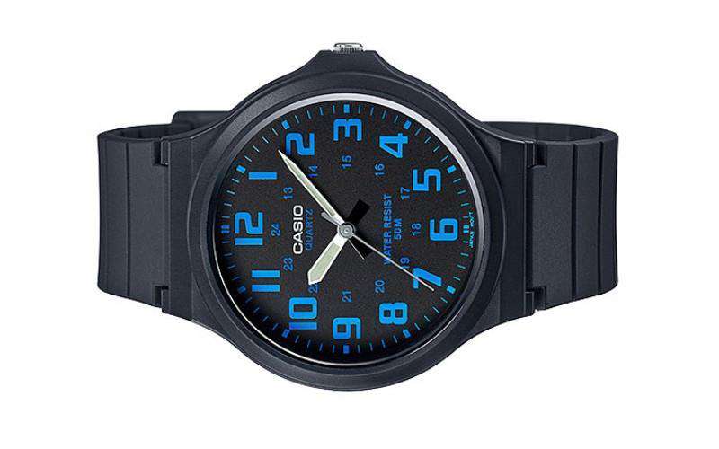 Casio MW-240-2BVDF Black Resin Strap Watch for Men-Watch Portal Philippines