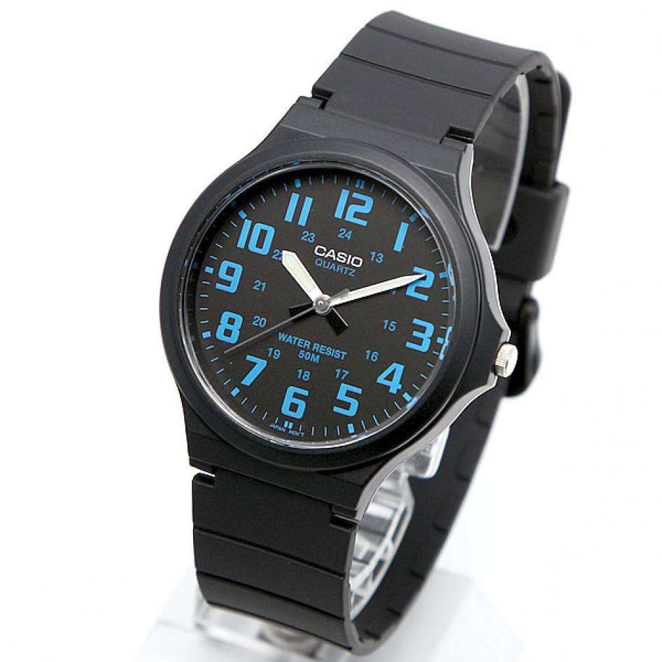 Casio MW-240-2BVDF Black Resin Strap Watch for Men-Watch Portal Philippines