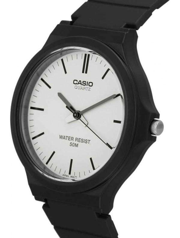 Casio MW-240-7EVDF Black Resin Strap Watch for Men-Watch Portal Philippines