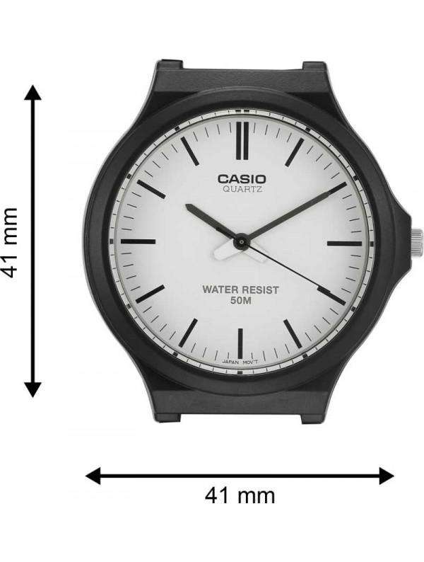 Casio MW-240-7EVDF Black Resin Strap Watch for Men-Watch Portal Philippines