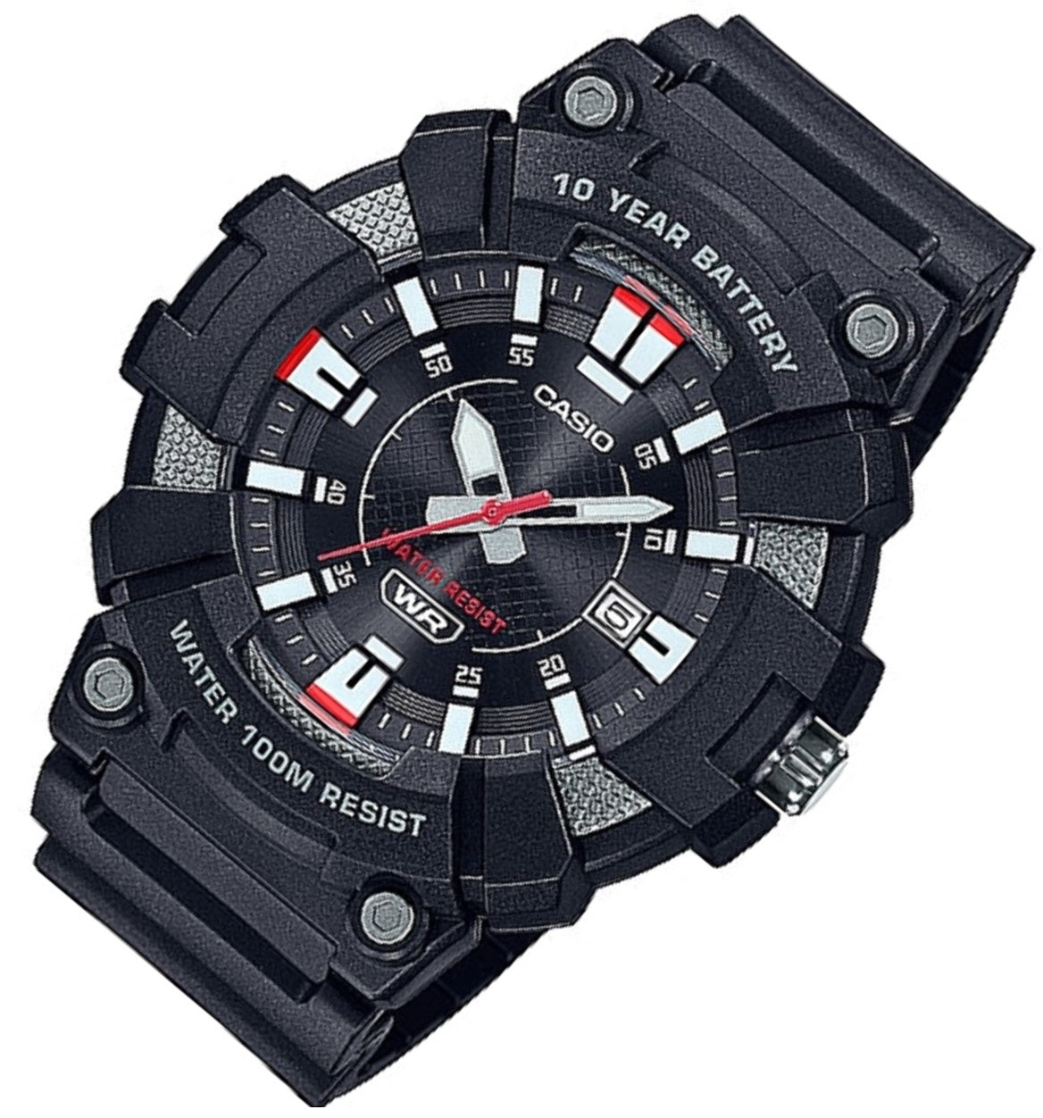 Casio MW-610H-1A Analog Rubber Strap Watch For Men-Watch Portal Philippines