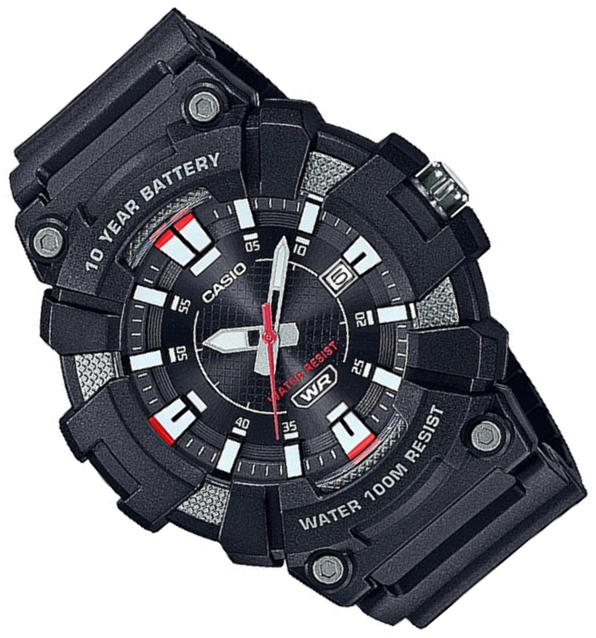 Casio MW-610H-1A Analog Rubber Strap Watch For Men-Watch Portal Philippines