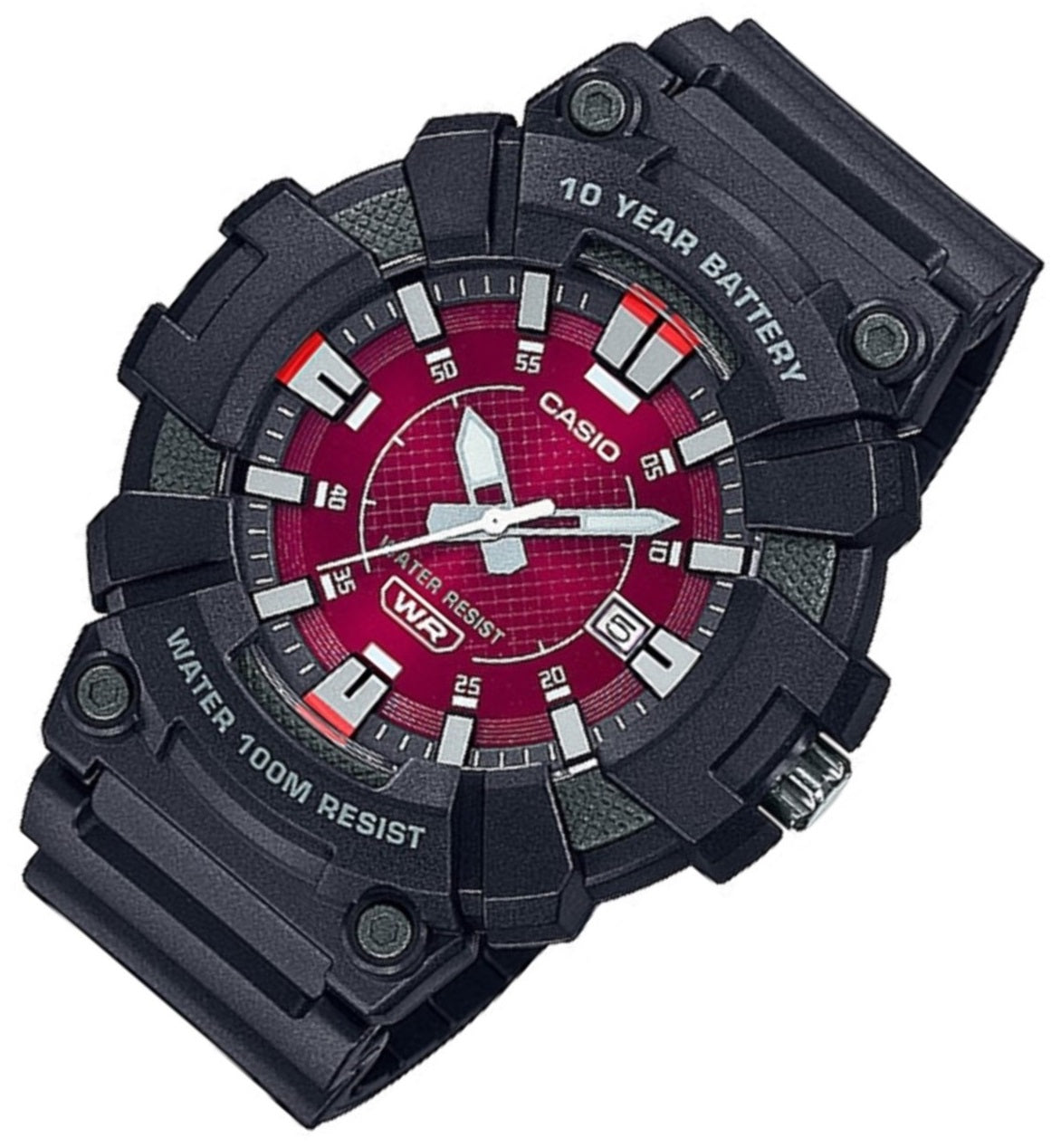 Casio MW-610H-4A Analog Rubber Strap Watch For Men-Watch Portal Philippines