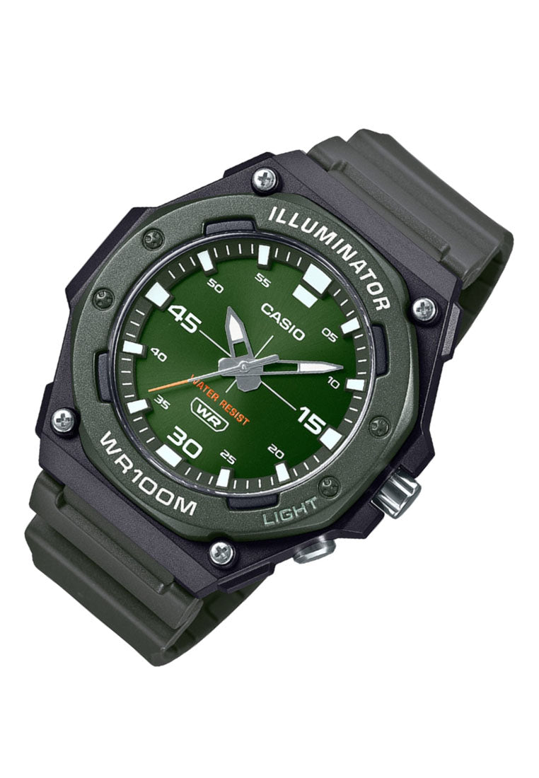 Casio MW-620H-3A Analog Rubber Strap Watch for Men-Watch Portal Philippines