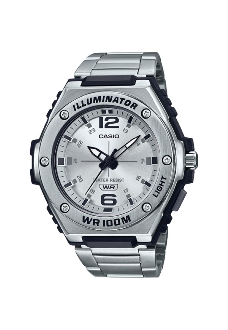 Casio MWA-100HD-7A Analog Stainless Steel Strap Watch For Men-Watch Portal Philippines